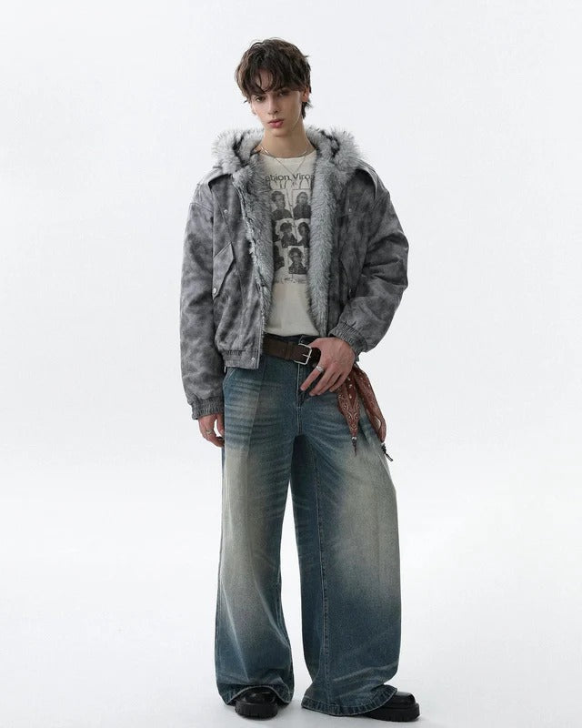 Arctic Ash Fur Jacket