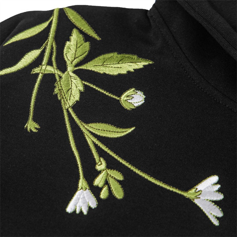 Florenxa Embroidered Hoodie