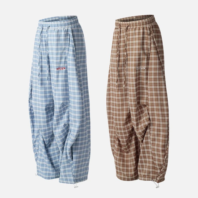 Parachute Plaid Trousers