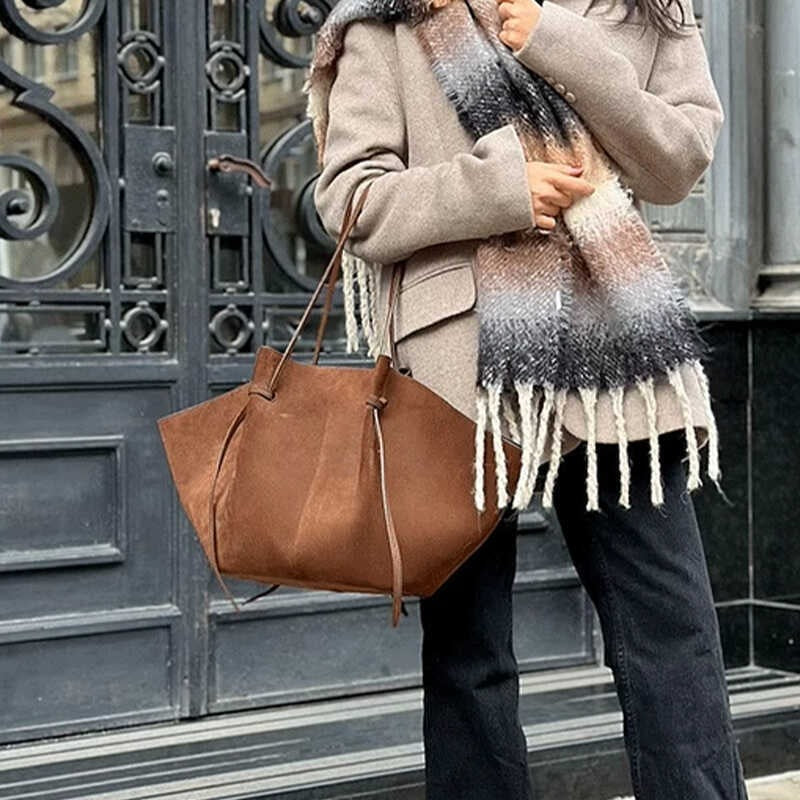 Velora Suede Tote