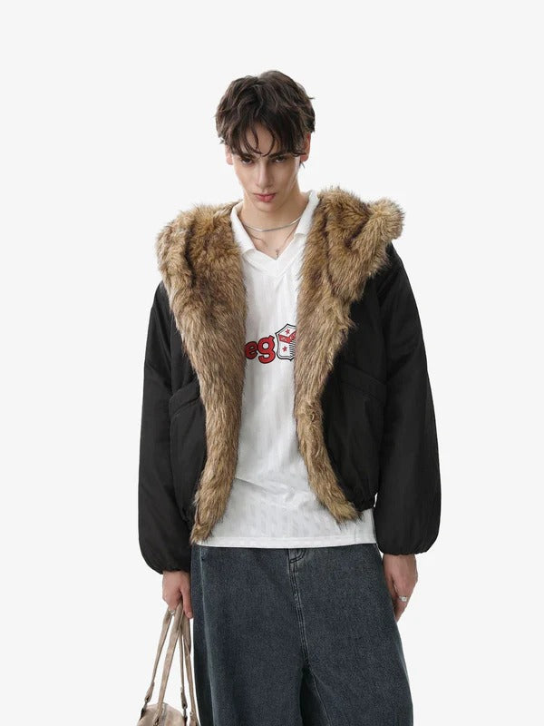 Velmora Fur Hood Jacket