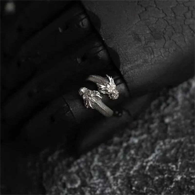 Twin Wyrm Ring