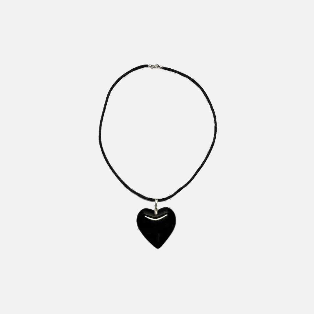 Veloura Glass Heart Pendant