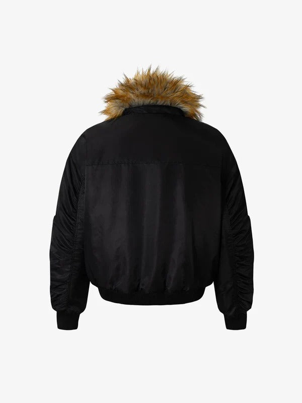 Nightfall Quilted Bomber