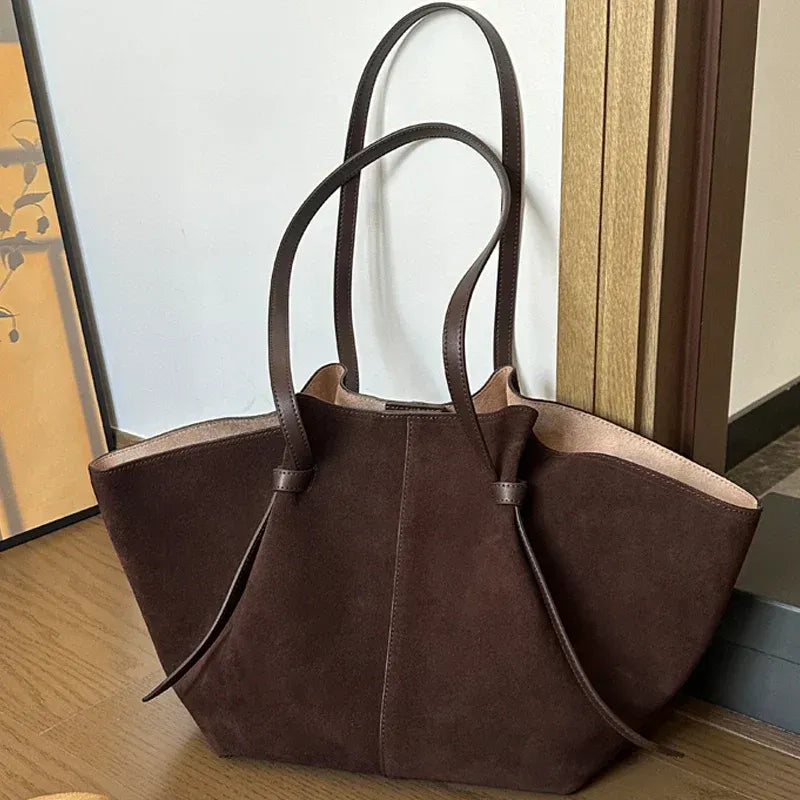 Velora Suede Tote
