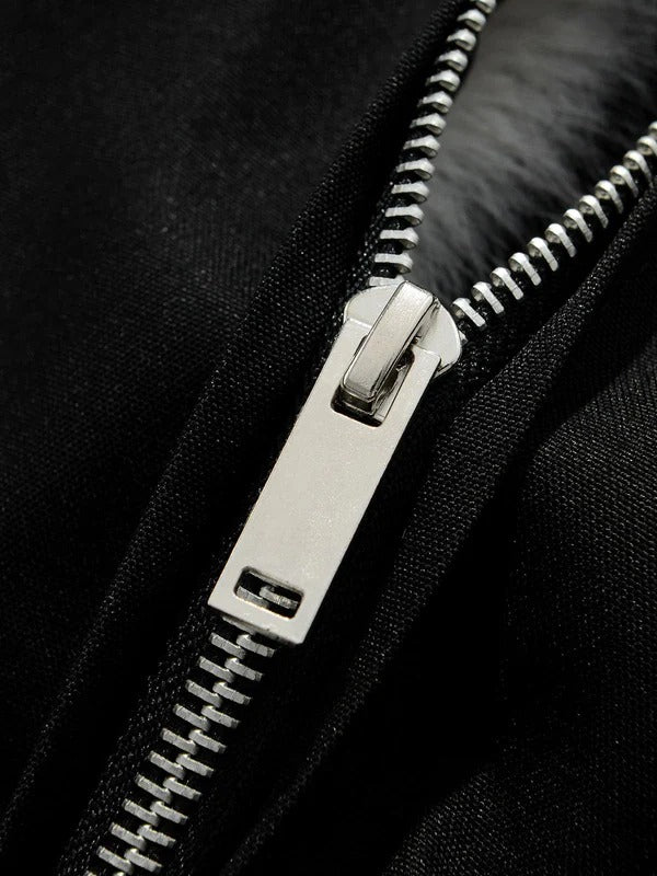 Contrastcore Quilted Bomber