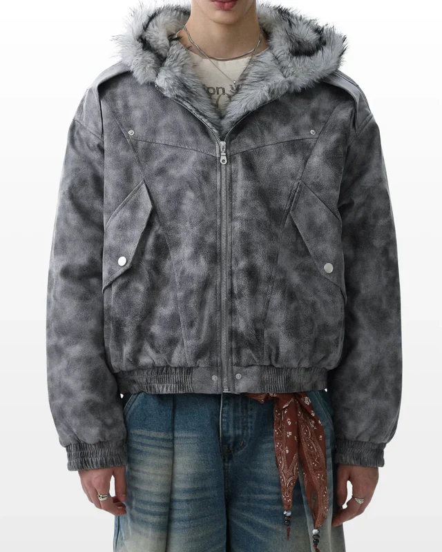 Arctic Ash Fur Jacket