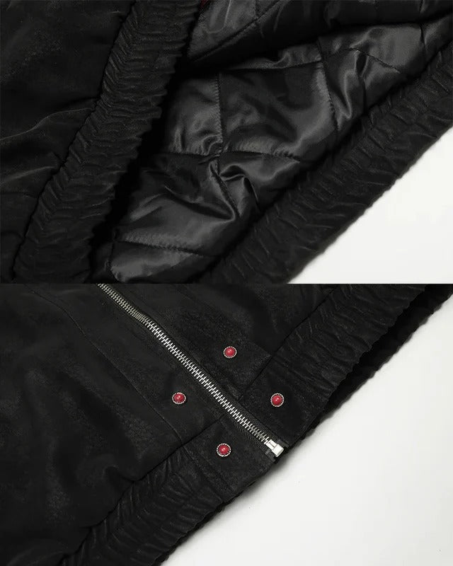 Crimson Noir Jacket