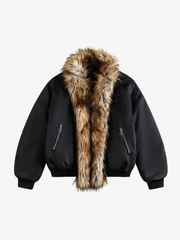 Nightfall Quilted Bomber