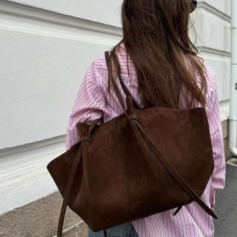 Velora Suede Tote