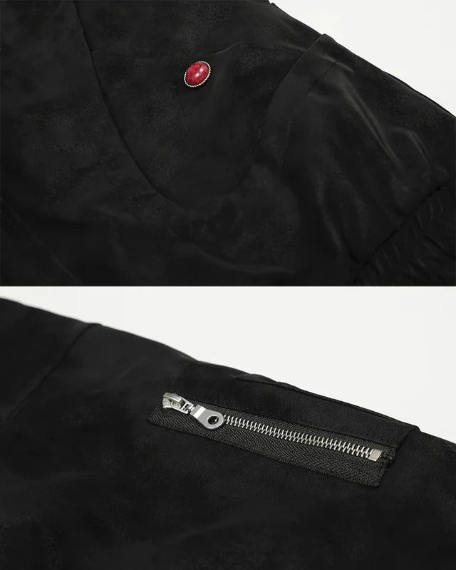 Crimson Noir Jacket