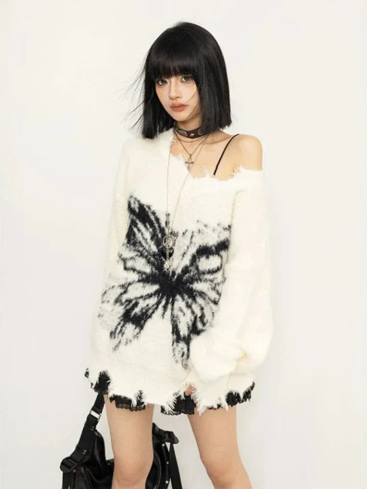 Nocturne Moth Sweater