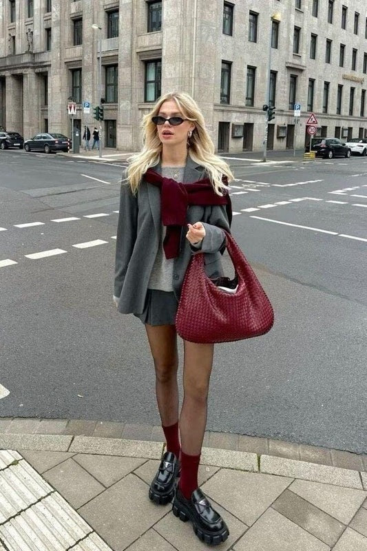 Aurelle Weave Tote