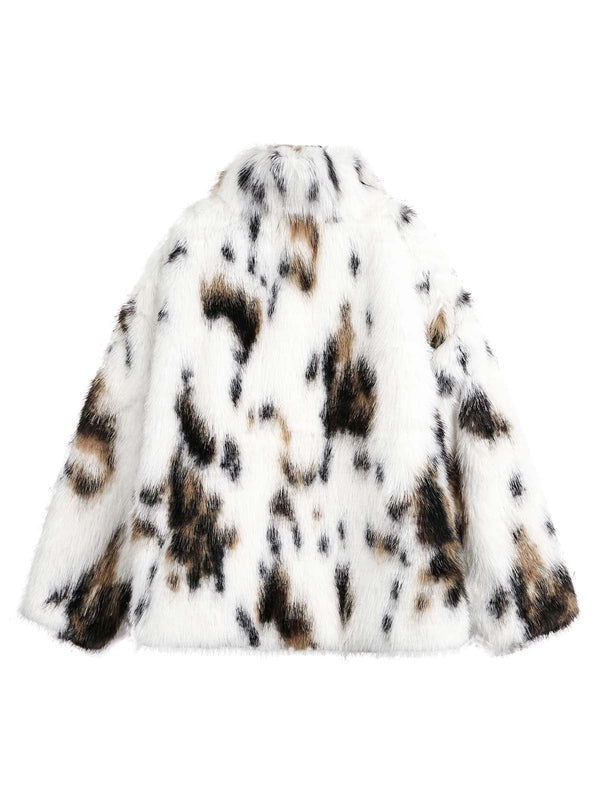 Prism Noir Fur Jacket