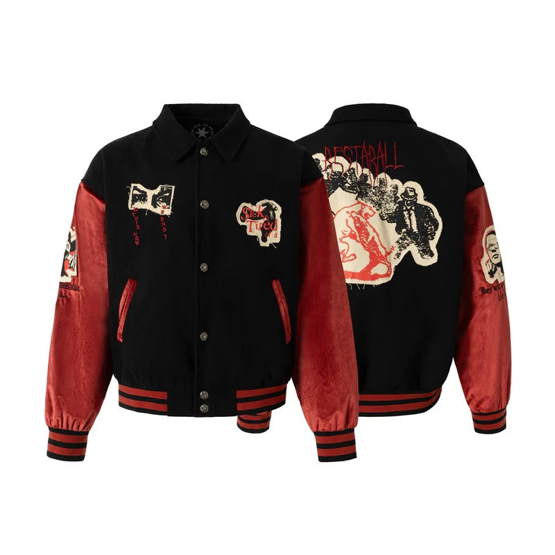 Redline Varsity Bomber