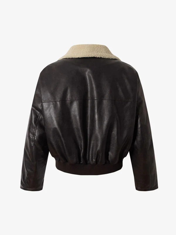 Razor Shearling Crop