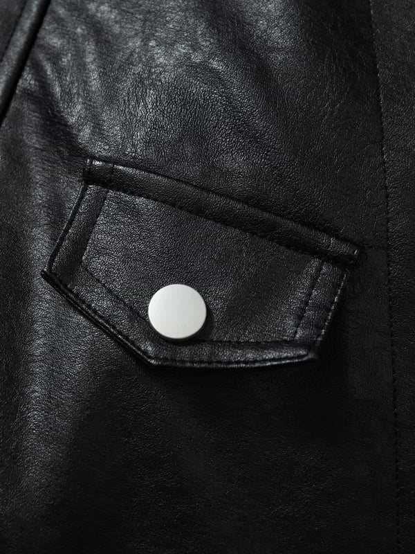 Apex Shearling Leather Jacket
