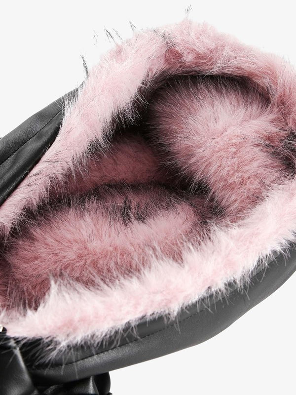 Rosavax Leather Puff Jacket