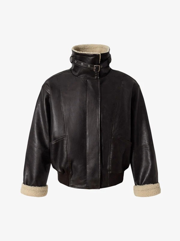 Razor Shearling Crop