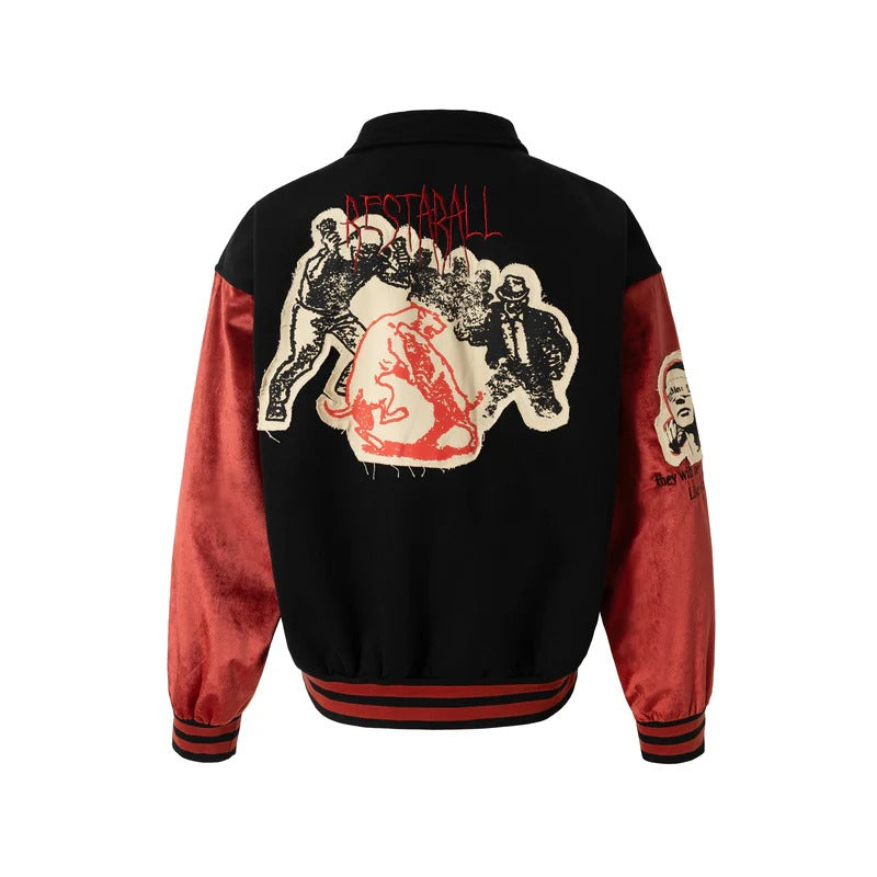 Redline Varsity Bomber