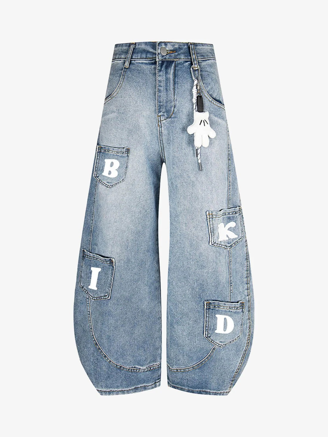 Barlex Script Denim