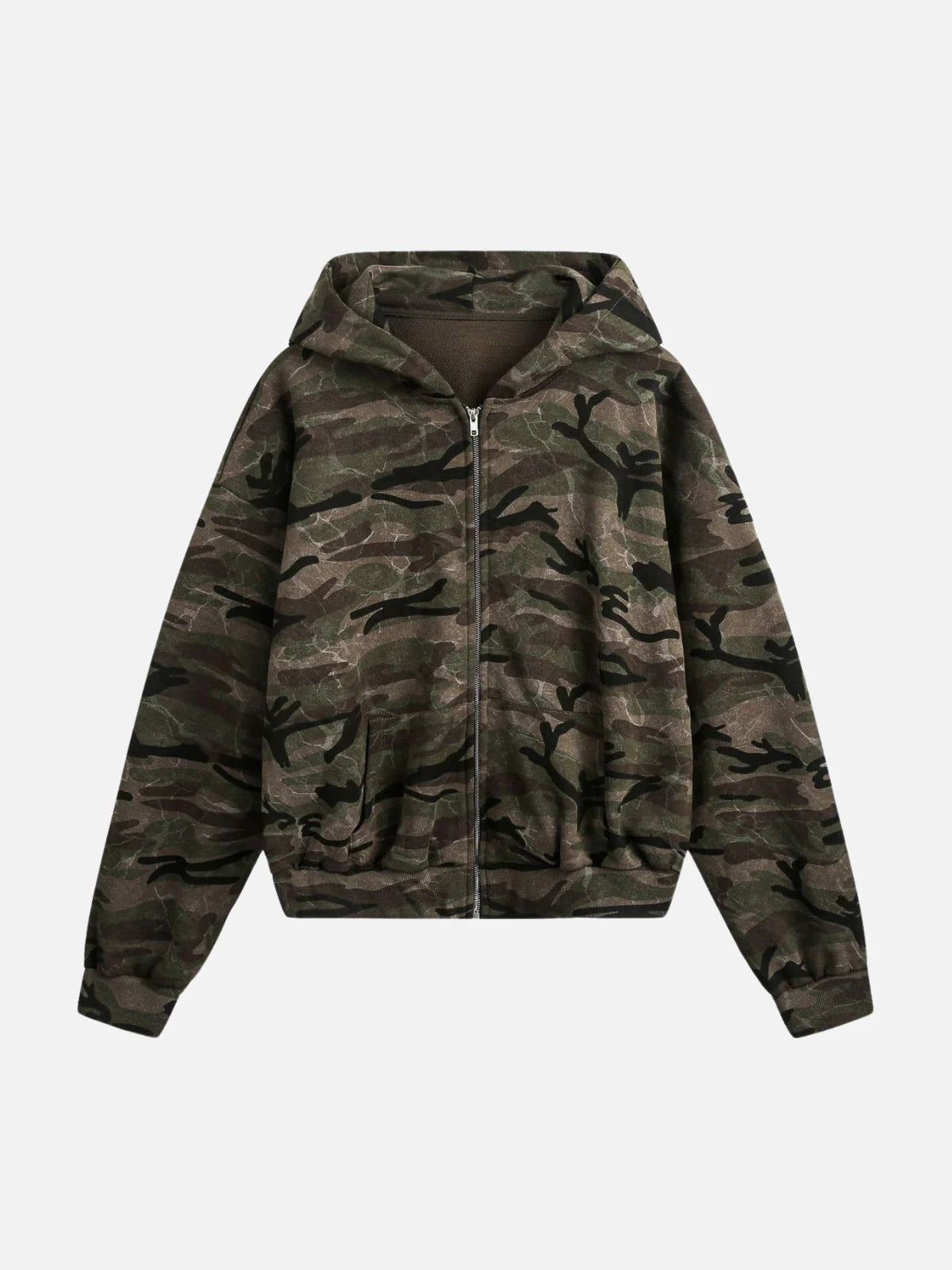Kairo Cropped Zip Hoodie