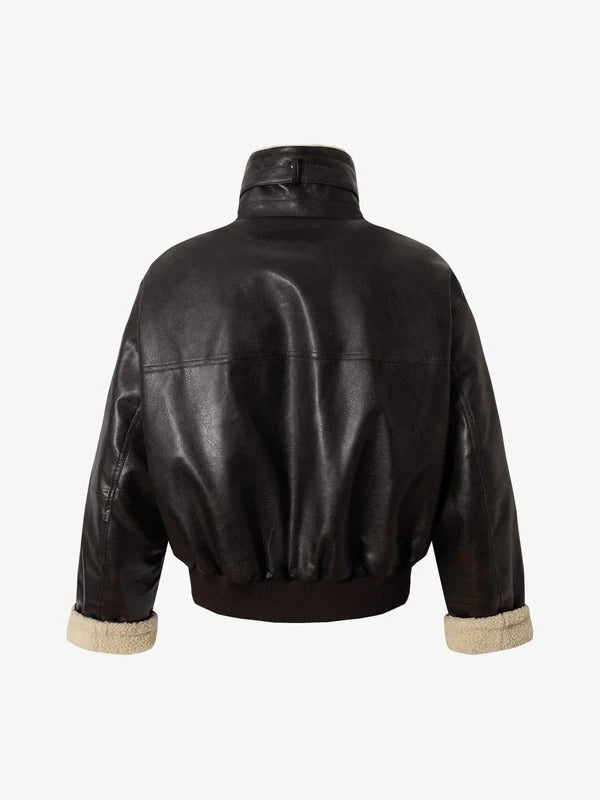 Razor Shearling Crop