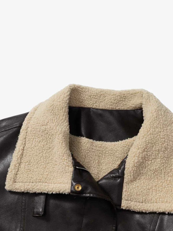 Razor Shearling Crop