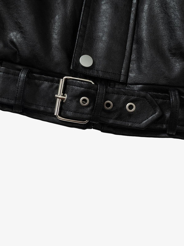 Apex Shearling Leather Jacket