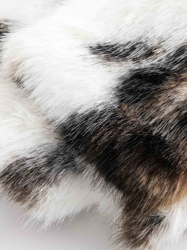 Prism Noir Fur Jacket
