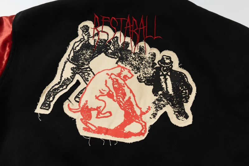 Redline Varsity Bomber