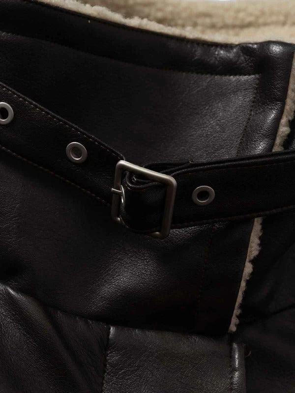 Razor Shearling Crop