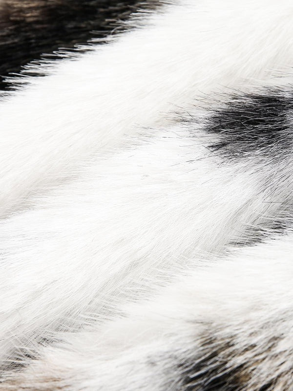Prism Noir Fur Jacket