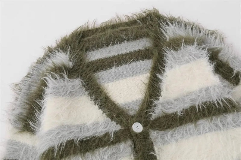 Fuzzline Cardigan