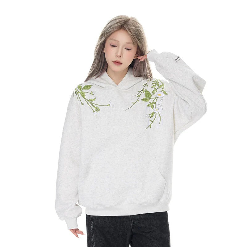 Florenxa Embroidered Hoodie