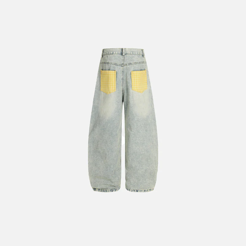 Drayven Washed Wide Denim