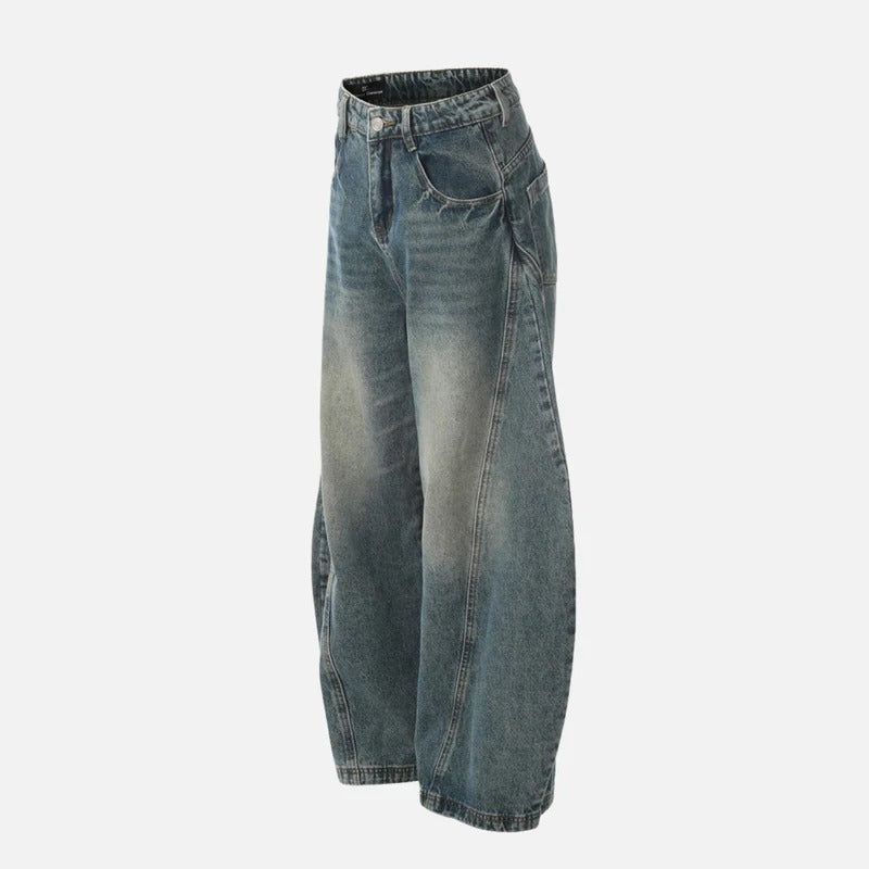 Ironwash Wide Denim