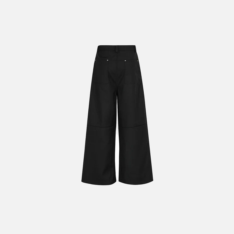 Caldris Pleated Wide Trousers