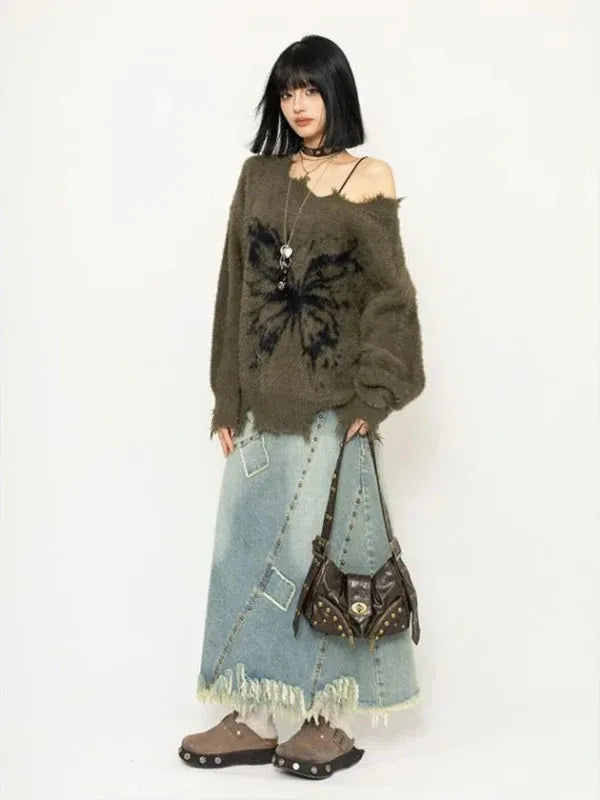 Nocturne Moth Sweater