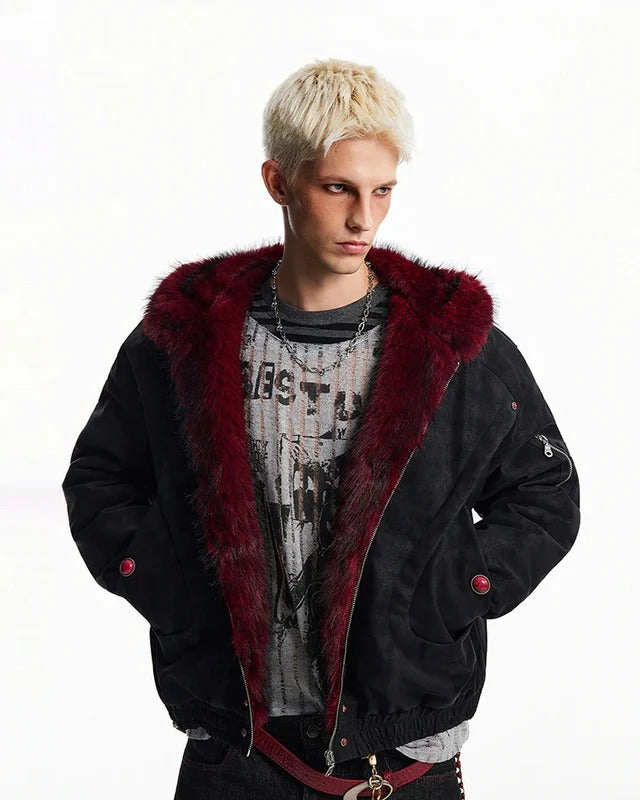 Crimson Noir Jacket