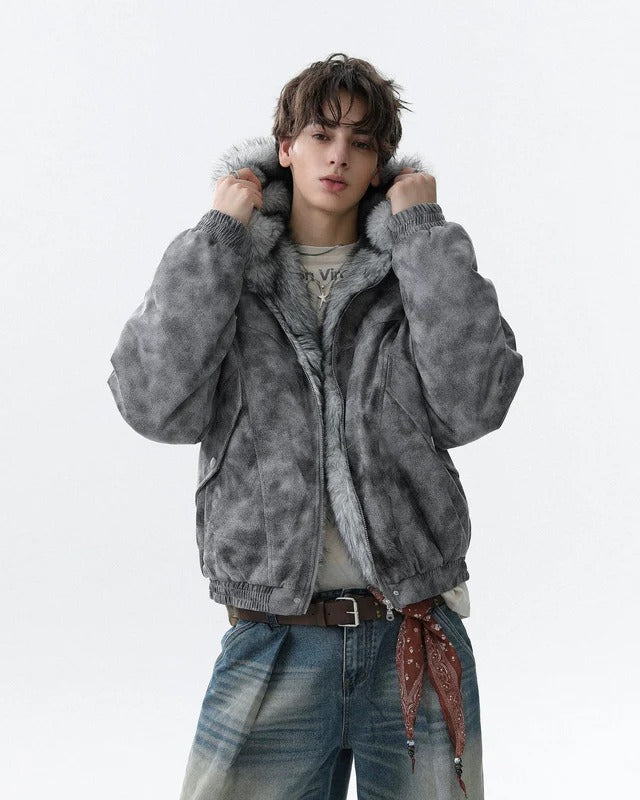 Arctic Ash Fur Jacket