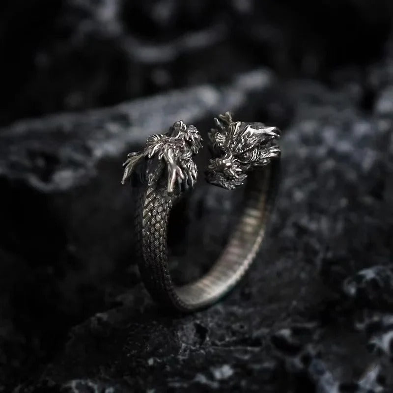 Twin Wyrm Ring