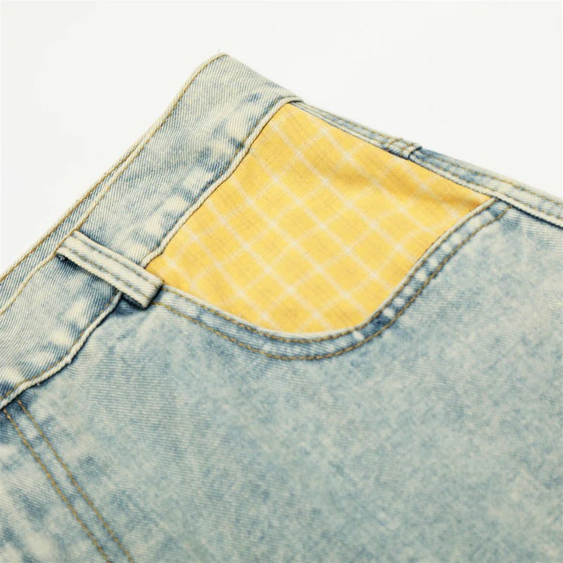 Drayven Washed Wide Denim