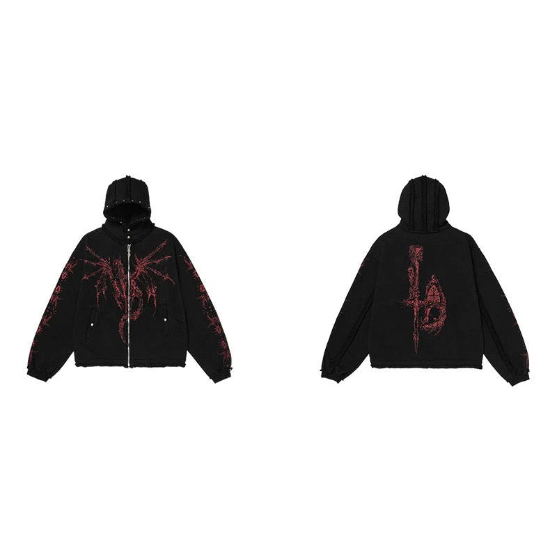 Dragonforge Stud Hoodie