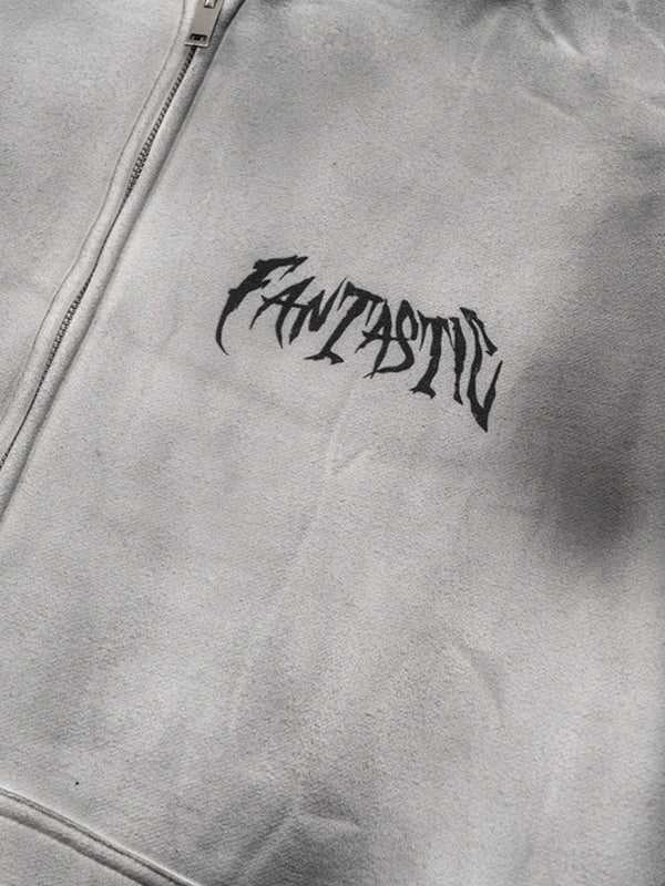 Virello Oversized Zip Hoodie