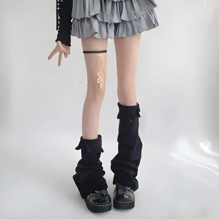 Static Riot Leg Warmers