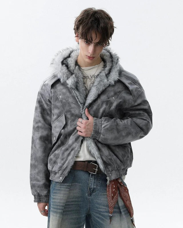 Arctic Ash Fur Jacket