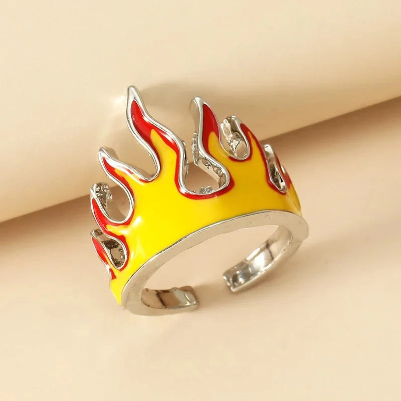Inferno Crest Ring