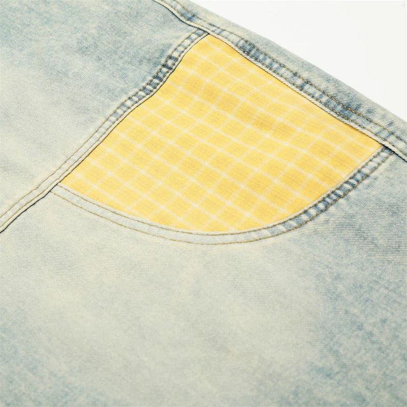 Drayven Washed Wide Denim