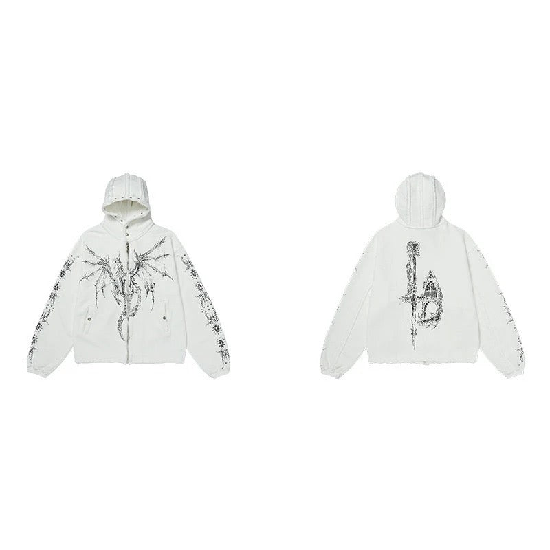 Dragonforge Stud Hoodie